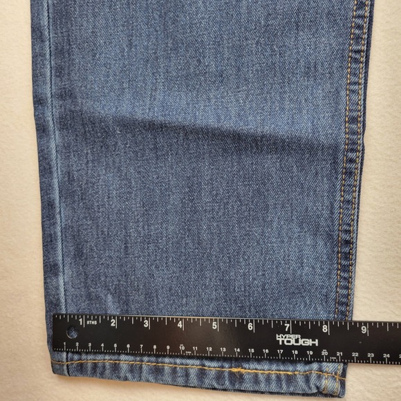 Levis 550 Relaxed Fit Tapered Leg Mens Blue Denim Jeans 36x32 005504886 - Picture 2 of 16